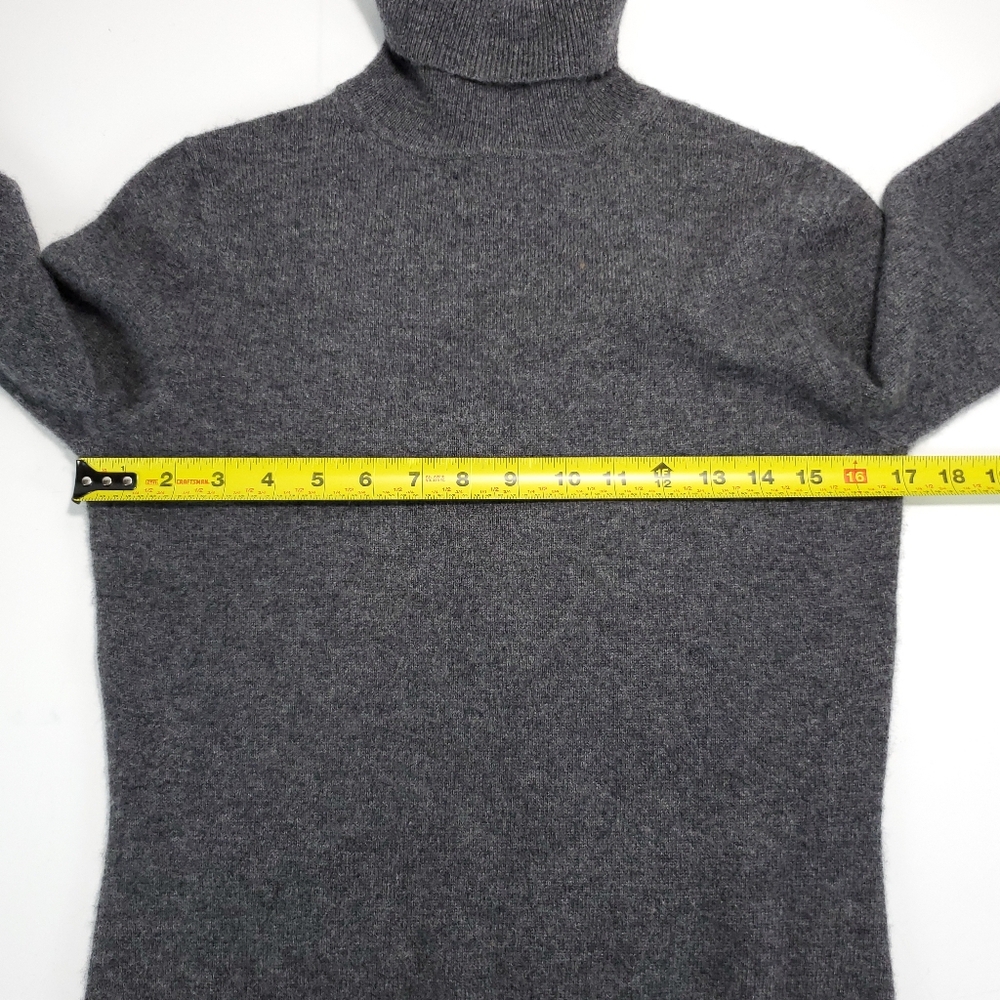 Apt. 9 Women's Cashmere Turtleneck Sweater - Grey - NWT - Picture 8 of 11
